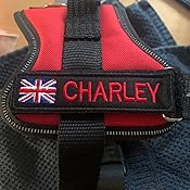 Custom Military Name Patch Embroidered,Name tag Personalized (Black Background): Amazon.co.uk ...