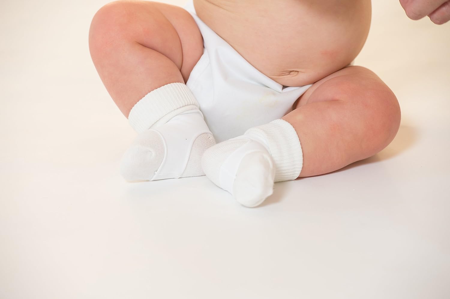 Sock Ons Clever Little Things That Keep Baby Turquoise - 0-6 Months, 2 Count (Pack of 1) - Image 4
