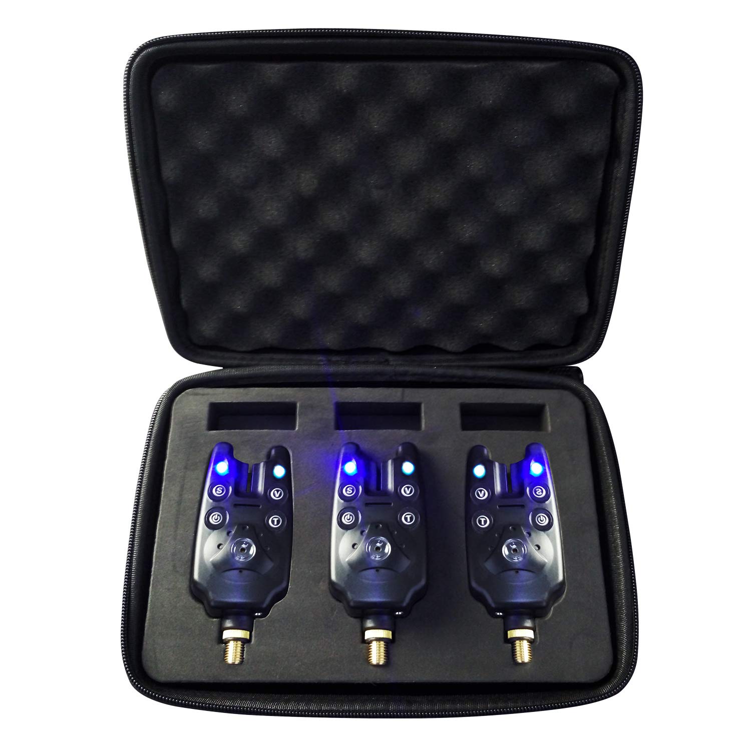 Discoball Bite Alarm, Fishing Bite Alarm Carp Fishing Alarms with Speaker Indicators Bite Alarms Fish Finders Tools