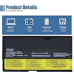 VANPIR 01AV490 Laptop Battery Compatible with