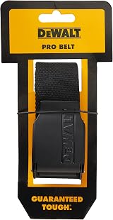 DeWalt Black Polyester Belt Pro – Adjustable, Durable Work Belt view 3