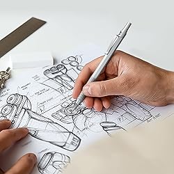 Nicpro Metal 0.9 mm Mechanical Pencils Set with