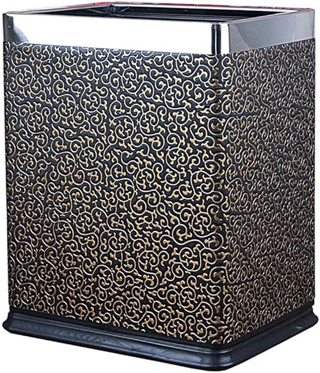 Amazon 黒い金属ゴミ箱は 屋内の長方形のごみ箱カバーベッドなしで行うことができます居間キッチン 取り外し可能な内側のバレル10l フタなしゴミ箱 オンライン通販 Amazon 黒い金属ゴミ箱は 屋内の長方形のごみ箱カバーベッドなしで行うことができます居間キッチン 取り外し可能な内側のバレル10l フタなしゴミ箱 オンライン通販