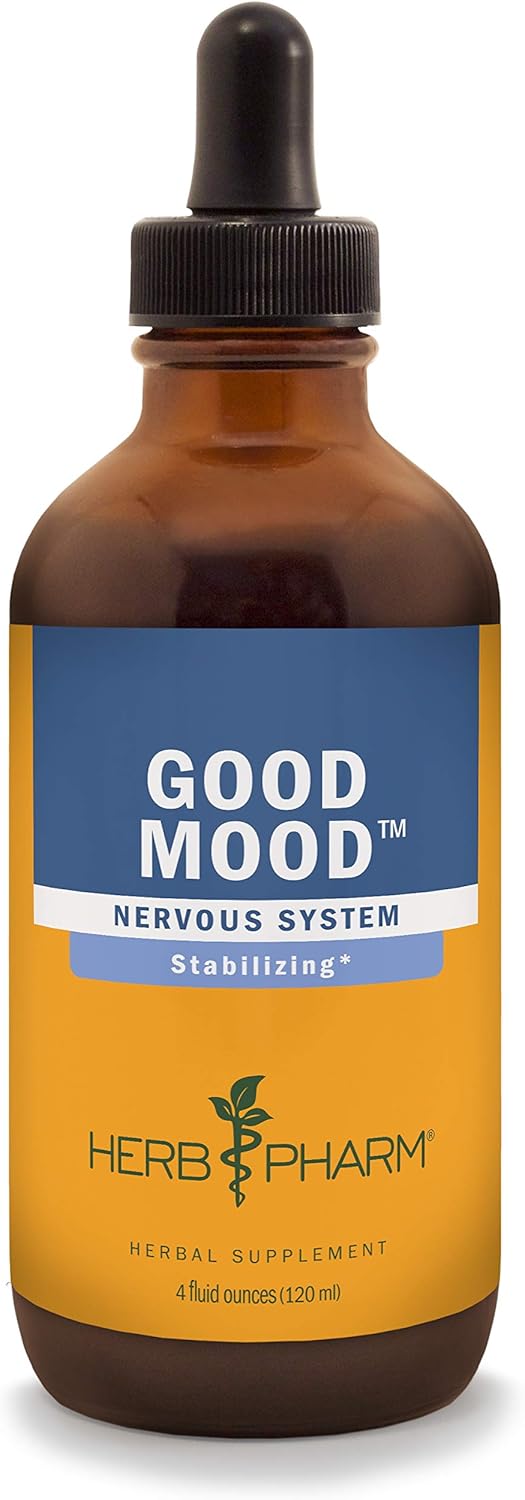 Herb Pharm Good Mood Liquid Herbal Formula with St. John's Wort for Healthy Emotional Balance - 4 Ounce: Health & Personal Care