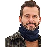 Onvavient Winter Neck Warmer Gaiter for Men, Neck Scarf Neck Gaiter Women Ski, Fleece Windproof Face Mask Scarves