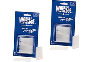 Wobble Wedges Leveling Shims, Set of 12, 12 Pieces