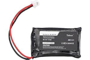 TAKOCI Replacement Battery for Educator PL-711828 PL-711828N BL-100 BP-504 BP37TR, ET-300Receiver ET-302Receiver