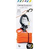 Nite Ize CamJam SlideLock Cord Tightener &amp; 10 ft Paracord - Features Pull-to-Tighten Lock &amp; Quick-Release Lever - 100 lb Working Load Limit - Fits Cord Sizes 2?5mm - Small
