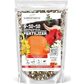 GARDENWISE Elite 8-10-10 Professional Fertilizer for Banana, Flowering, and Fruit Trees, Ornamentals - Boosts Flowering &amp; Fruiting - for Indoor &amp; Outdoor Plants (1/2 Quart)