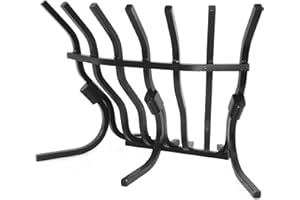 GRATE WALL OF FIRE Model TR-7 High Efficiency Smoke-Free Rumford Fireplace Grate.