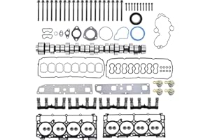Non MDS 5.7 HEMI Lifters Camshaft Cam Kit Head Gasket with Plugs Fits for Dodge Charger Durango Magnum Ram 1500 2500 3500 V8 