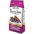 Espoma Organic Berry-Tone 4-3-4 Natural & Organic Fertilizer and Plant Food for All Berries. 4 lb. Bag. Use for Planting & Feeding to Promote Bountiful Harvest - Pack of 2