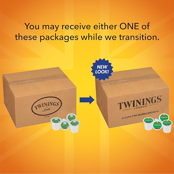 TWININGS GREEN TEA K-CUP PODS FOR KEURIG, 56 COUNT (PACK OF 1), SMOOTH & REFRESHING FLAVOUR, CAFFEINATED, ENJOY HOT OR ICED