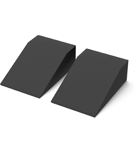 Cale De Yoga Squat Wedge – Paire De Blocs Inclinés En Mousse EVA Pour étirement Des Mollets Et Squat