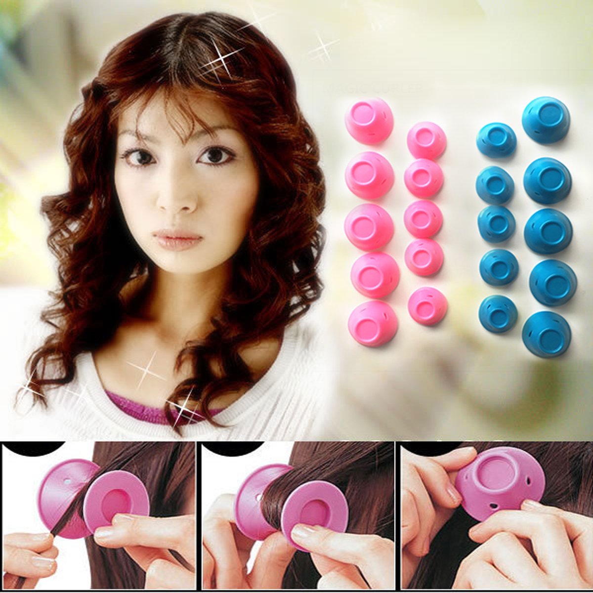 Jall Hair Curlers Hair Rollers Curly Hair Curlers Men Natural