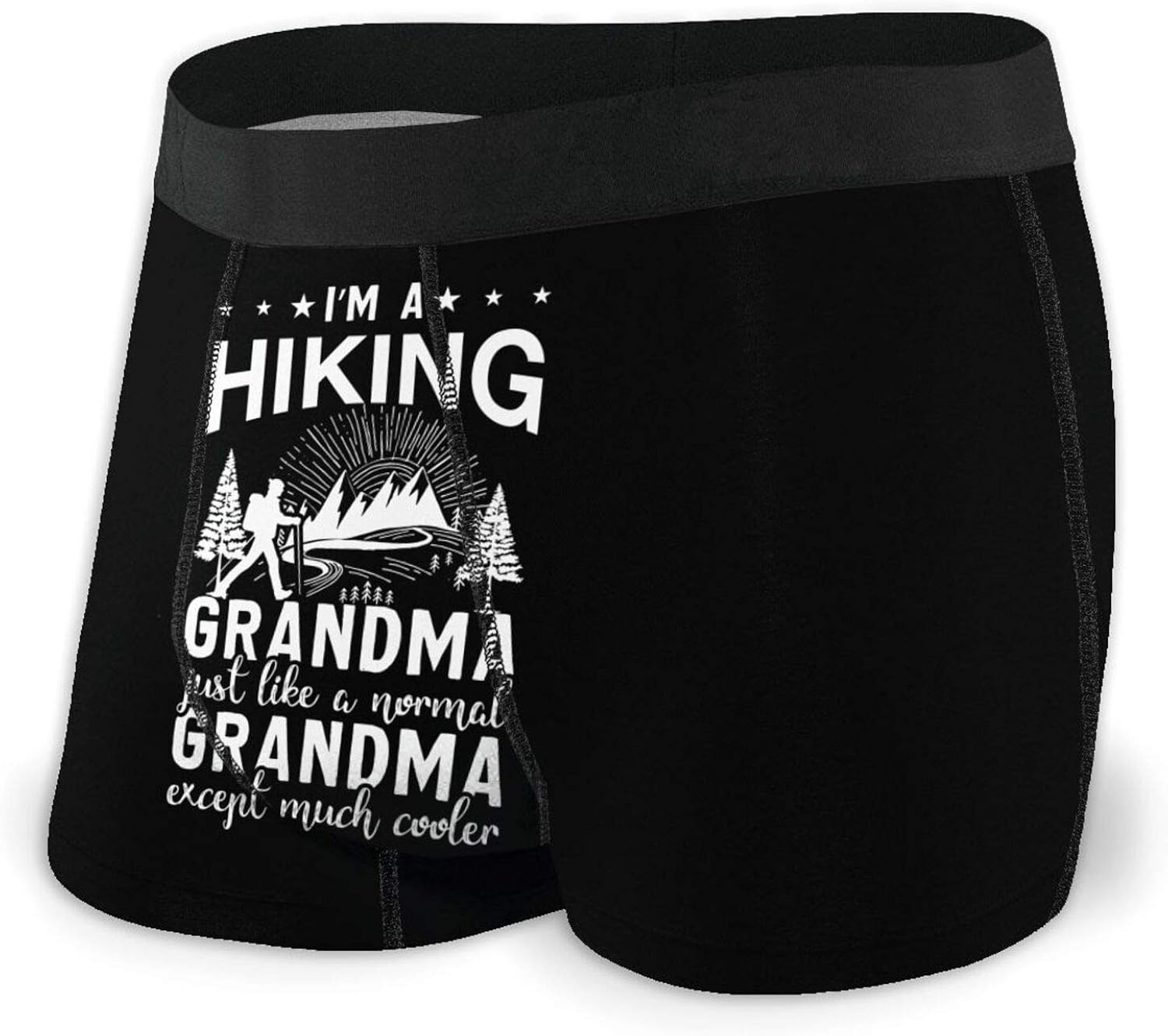 Chunwei Wandern Oma Herren Unterwäsche Atmungsaktiver Boxer Brief Weiche Nachlass Slips: Amazon ...