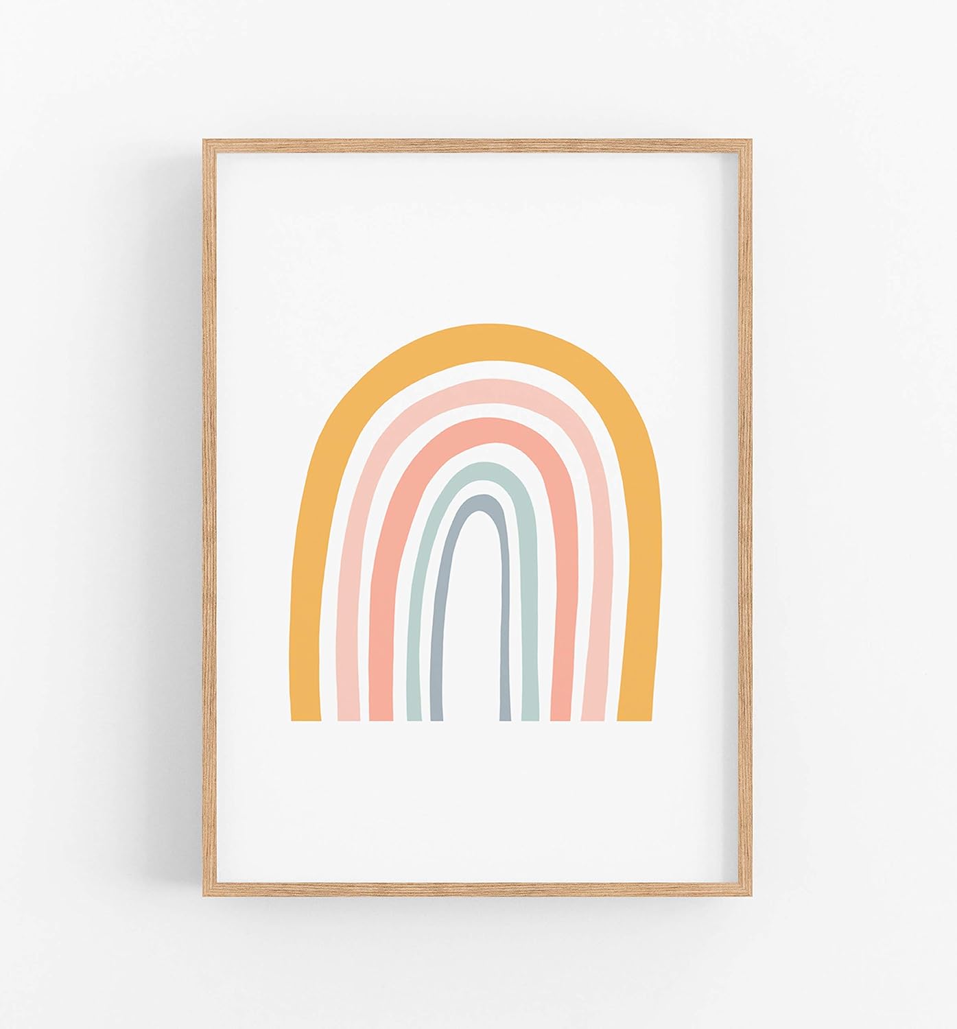 neutral nursery wall decor