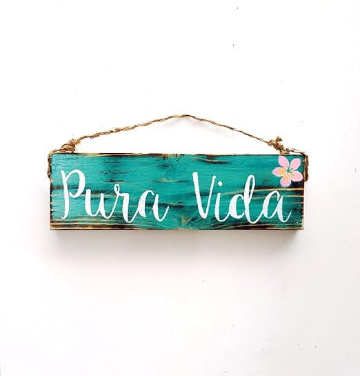 Amazon Com Ruskin352 Pura Vida Costa Rica Gift Dorm Room Decor
