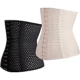 FLORATA Waist Trainer for Women Corset Shapewear Tummy Control Waist Cincher Girdle