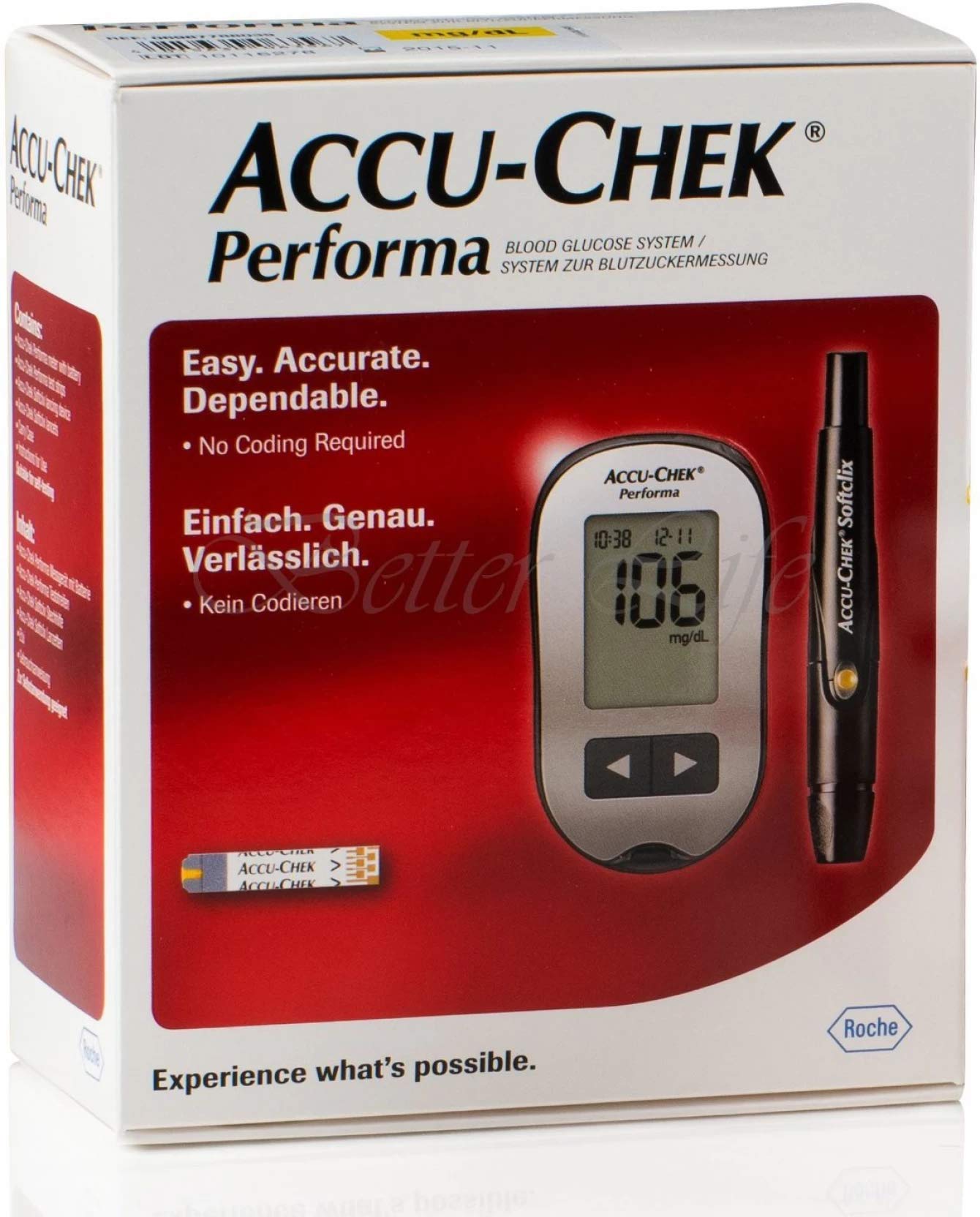 Performa Blood Glucose System Meter With Battery/Test Strips Buy