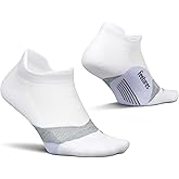 Feetures Elite Light Cushion No Show Tab Athletic Ankle Socks - Sport Sock with Targeted Compression