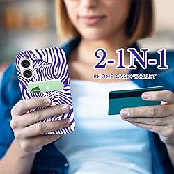 Petocase for iPhone 16 Wallet Case Card Holder Slot