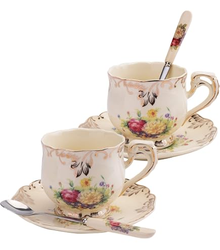 Royal Albert 100 Years 1900-1940 Bone China Plate Set, 5-Piece With Mixed Vintage Patterns - View #8