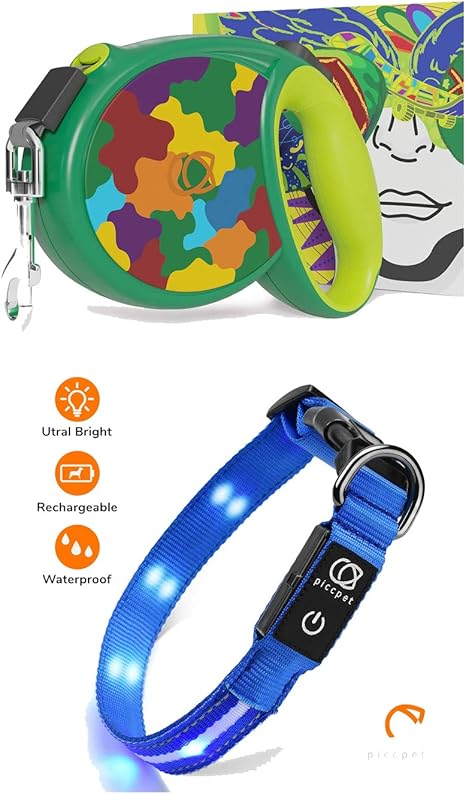 Camo retractable dog leash Clearance