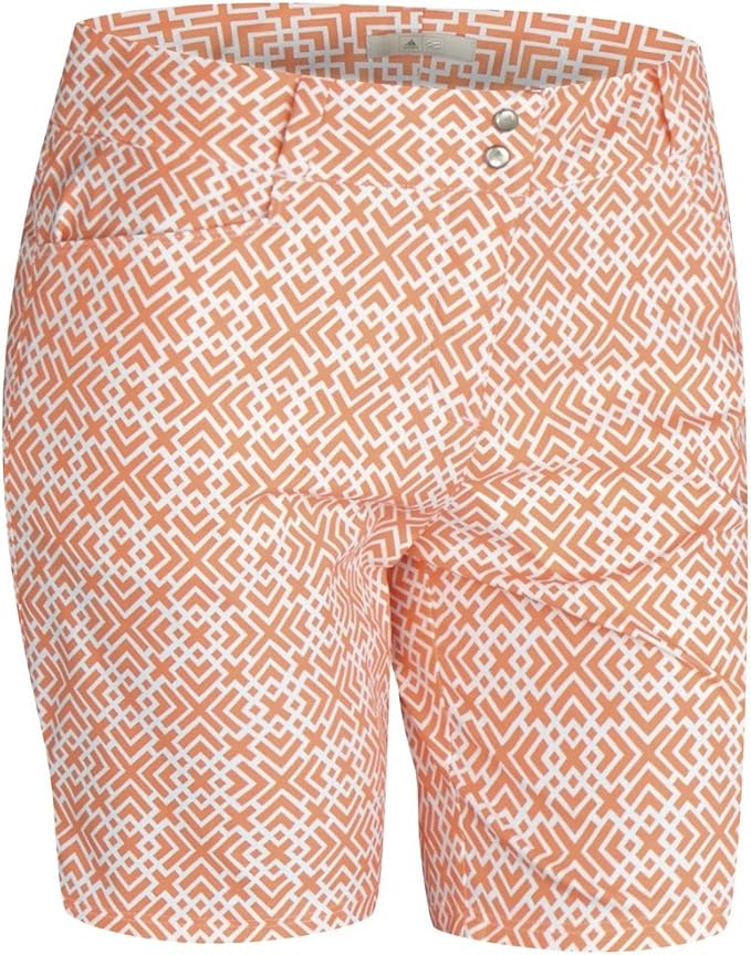 adidas orange golf shorts