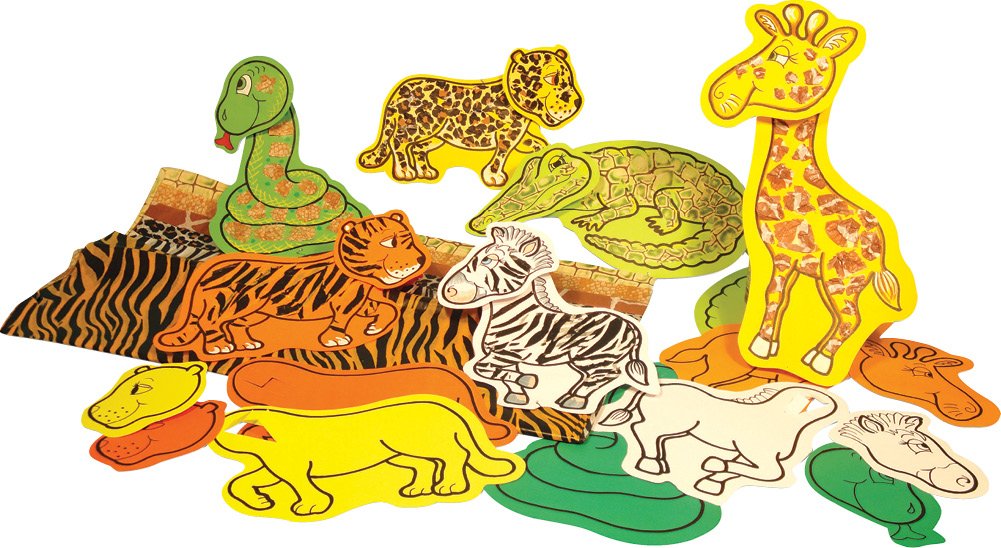 Springboard Animal Tissue Characters Craft Activity (Pack of 30)