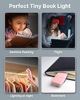 Mexllex Rechargeable Book Reading Light with 3 Color Temp 5 Brightness Levels view 7