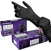 PlastCare USA 100 or 1000 Latex Exam Gloves - Powder-Free, Disposable, Non-Sterile, Textured Grip for Medical, Cleaning