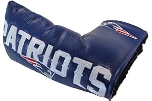 Team Golf NFL Golf Club Vintage Blade Putter Headcover, Form Fitting Design, Fits Scotty Cameron, Taylormade, Odyssey, Titleist, Ping, Callaway