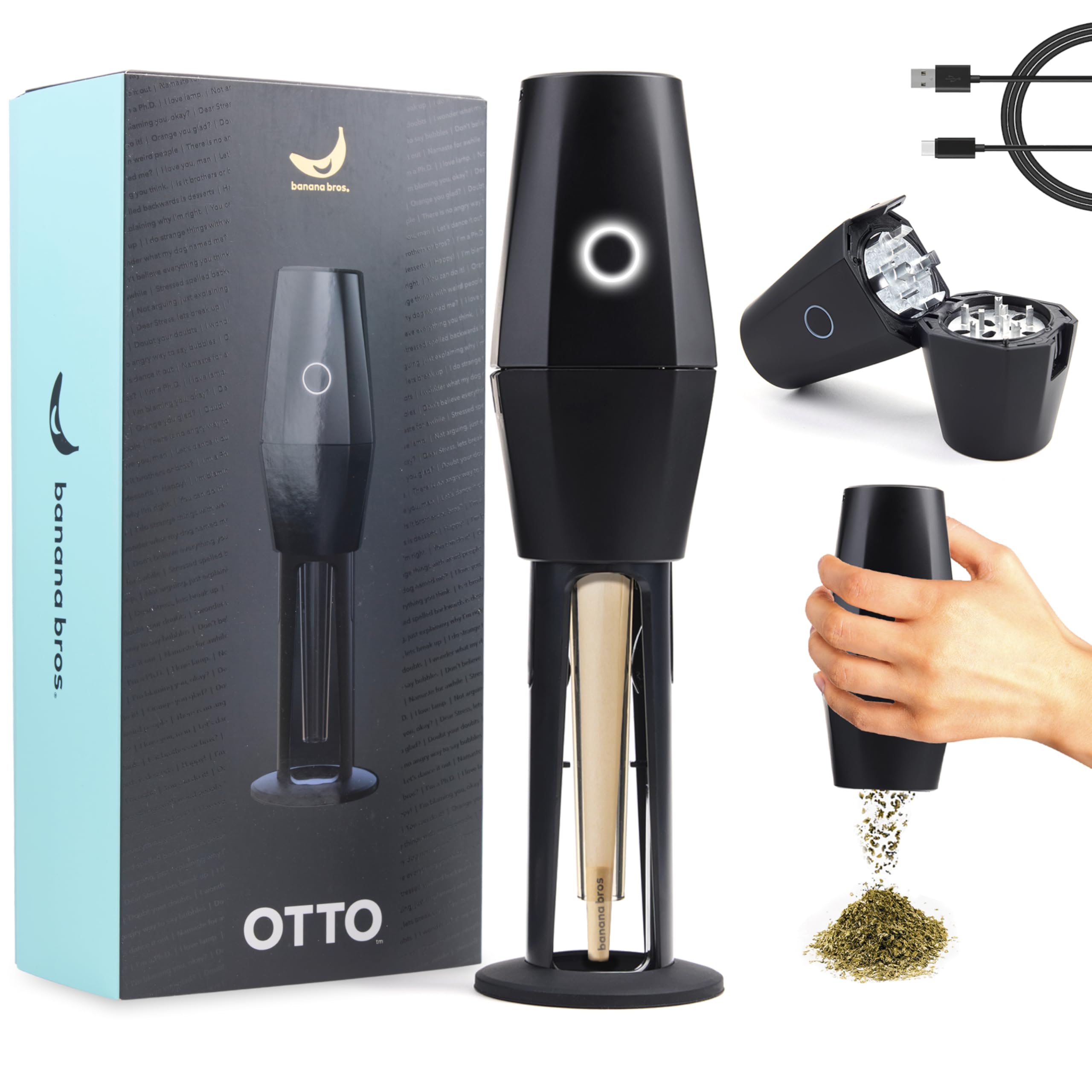 Banana Bros Electric Smart Herb and Spice Grinder - OTTO by