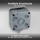 BG Electrical Outdoor Single Switched Power Socket Weatherproof 13A IP66 view 6