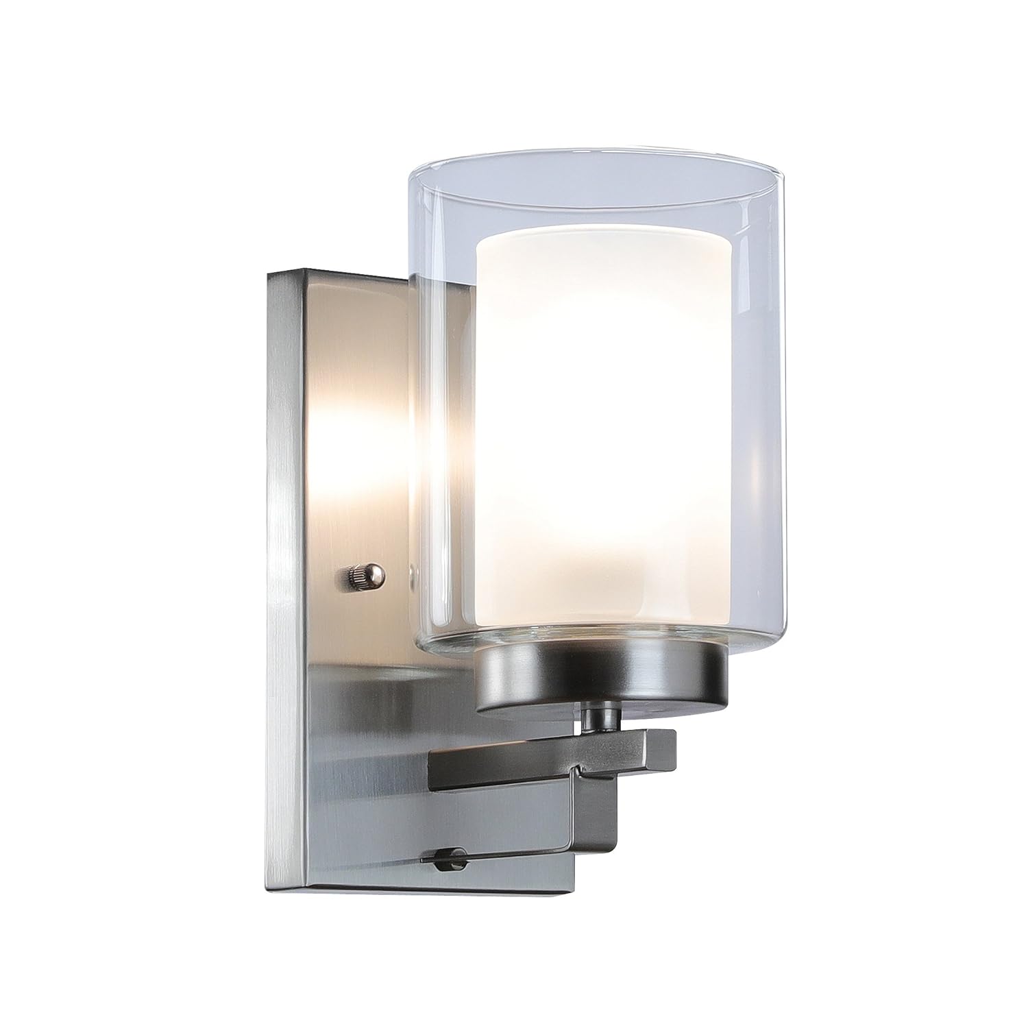 Best Home Lighting Bathroom Lighting Fixture In Brushed Nickel