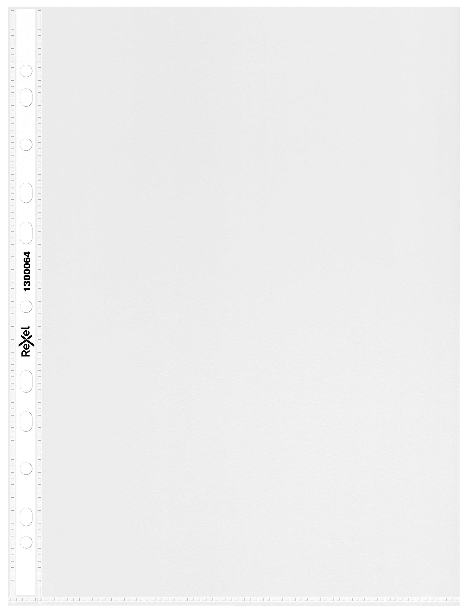 Hetzel Document Wallet Economy Binder Sleeves/22457490 DIN A4 Colourless Polypropylene 45 µm Set of 100