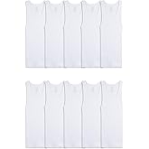 Fruit of The Loom Boys' Eversoft Cotton Undershirts, T Shirts & Tank Tops