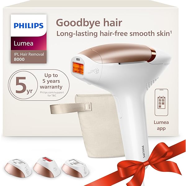 Amazon.com: Philips Lumea 8000 Series IPL Hair Removal, Permanent
