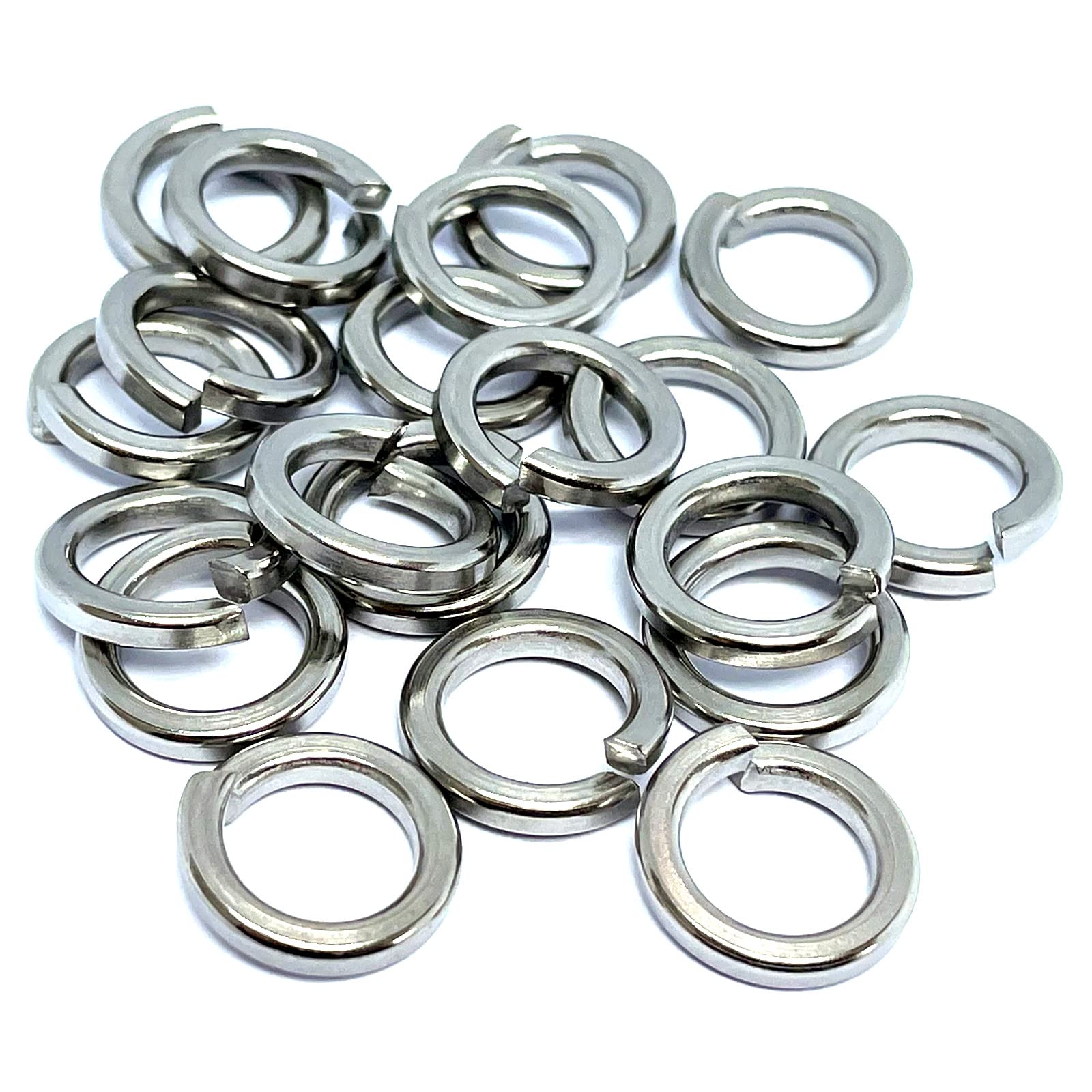M10 Spring Washer DIN7980, Square section, A4 (316) Stainless Steel (Pack of 20) โ image 1