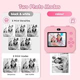 ASTGMI Kids Instant Print Selfie Camera 1080P Dual Lens 32GB Pink view 7
