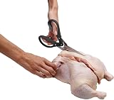 Chef'n FreshForce Poultry Shears, Heavy Duty Kitchen Scissors, 22cm view 2