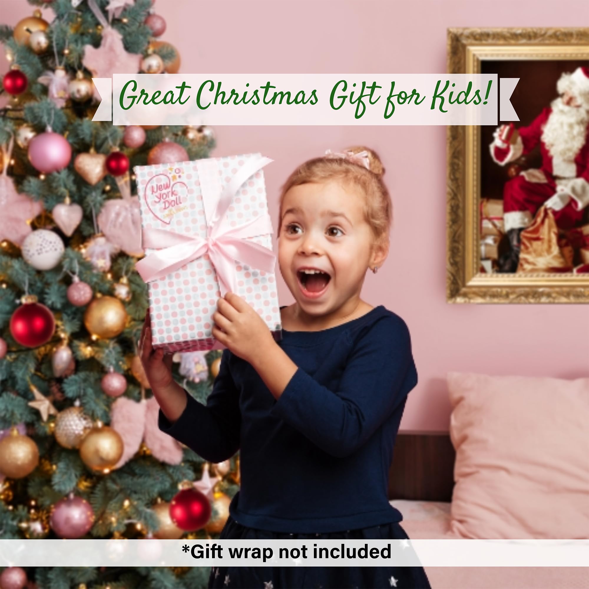 Mega Baby Doll Accessories Set, 3-1 Baby Doll Crib, Baby Doll High Chair & Bouncer Seat. 18 inch Doll Accessories with Doll Bed. 18