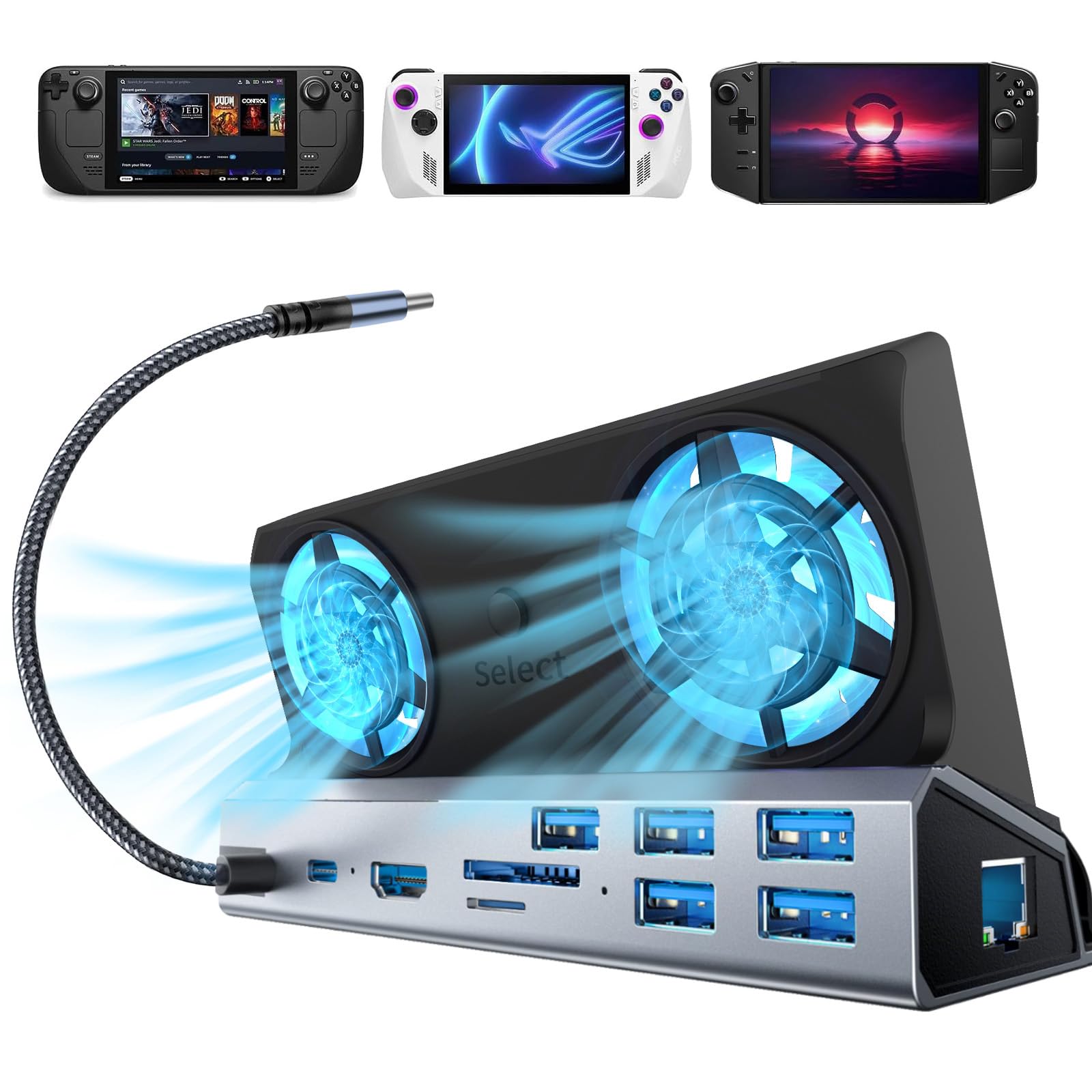 Mua Steam Deck/Rog Ally/Switch/Legion Go Dock, 4K@60Hz Steam Deck OLED ...