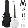 Enya NOVA Go SP1 Carbon Fiber Acoustic Electric Guitar with Smart AcousticPlus 35 Inch Travel Acustica Guitarra Starter Bundl