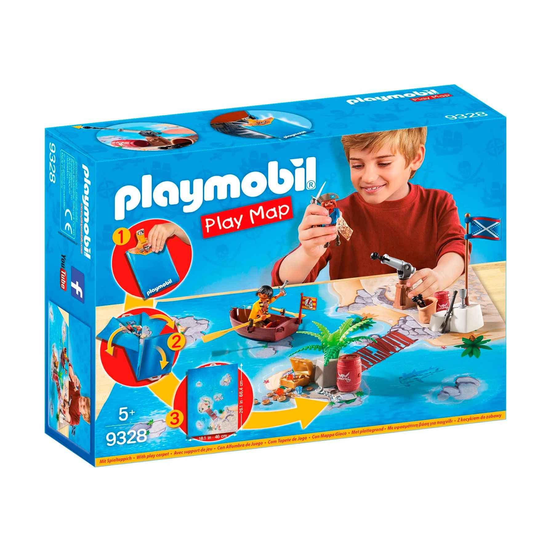 PLAYMOBIL 9328 Play Map Pirates