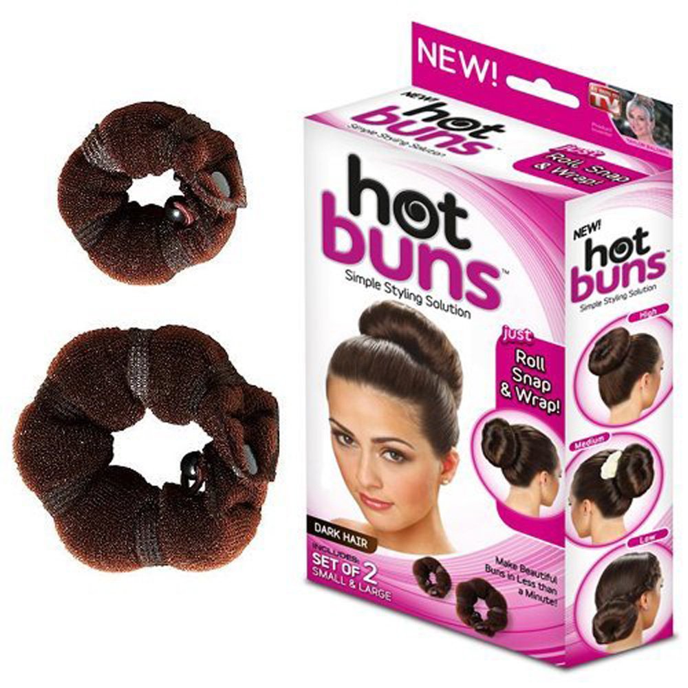 Hot Buns 1 Large And Small Elegant Casual Hair Magic Style Buns