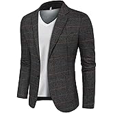 PJ PAUL JONES Men's Herringbone Tweed Blazer British Wool Blend Sport Coat Jacket
