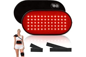 Portable Heating Pad Belt with Gentle Warmth, USB Powered Heating Wrap with 6 Modes & 60 LEDs, Plug-In Electric Comfort Belt 