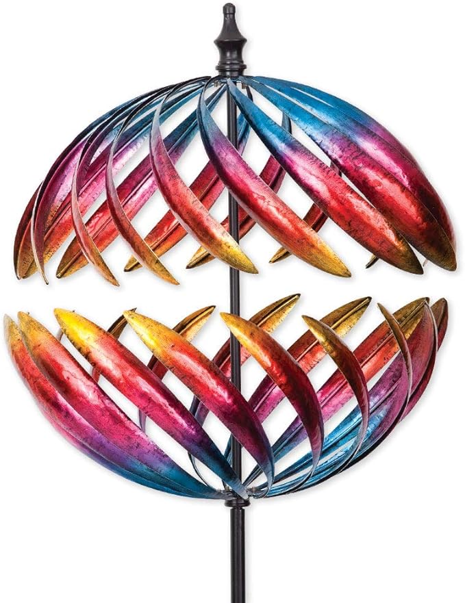 Bits and Pieces Magnificent Jupiter TwoWay Wind Spinner Multicolour Garden
